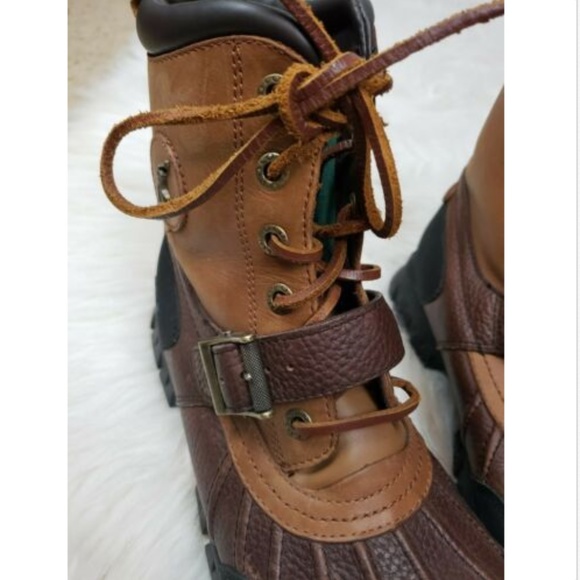 Polo Ralph Lauren Men's Brown Leather Boots - Picture 8 of 8